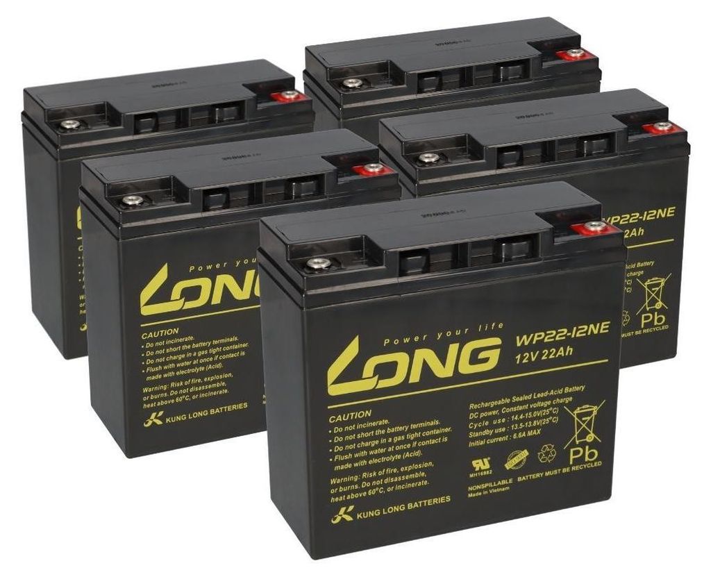 Bleiakku 60V 22Ah (5x 12V 22Ah) kompatibel SXT Raptor 1200 Produktbild 