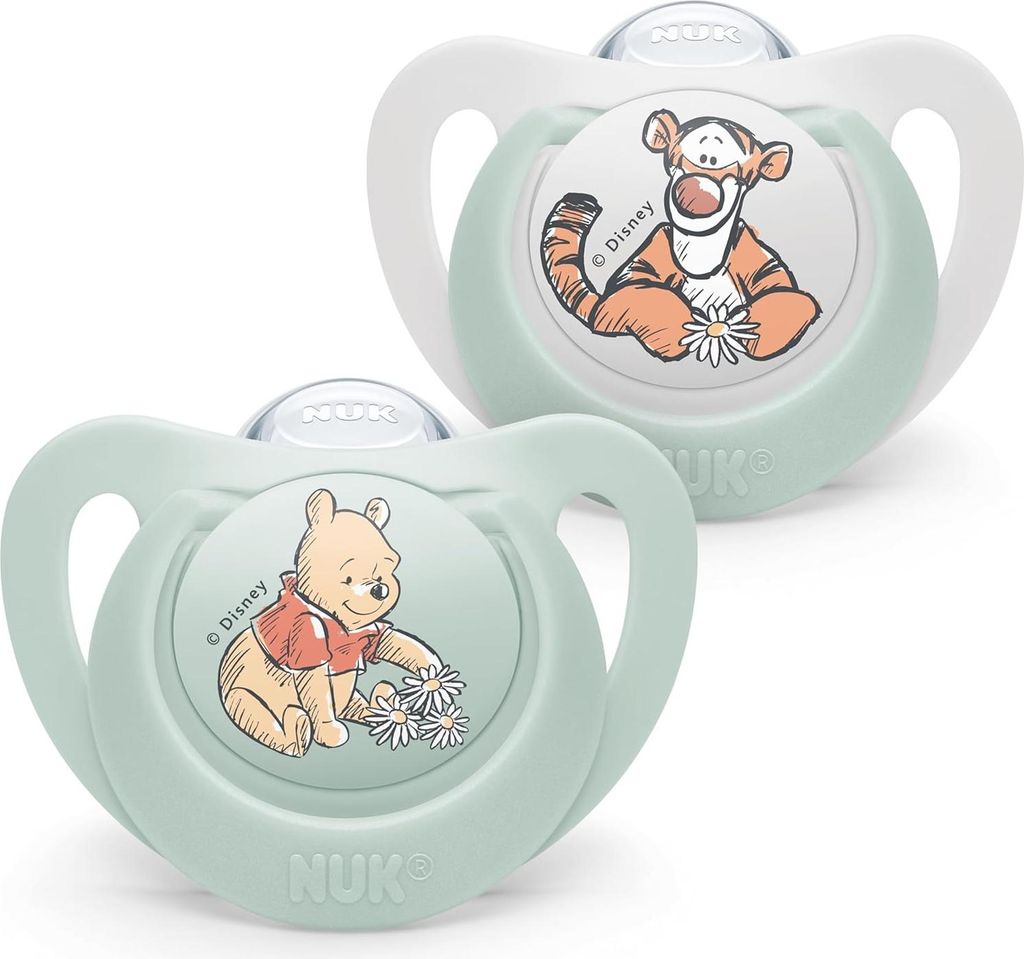 NUK Star Schnuller Silikon Gr.1 – Disney Winnie Pooh Design