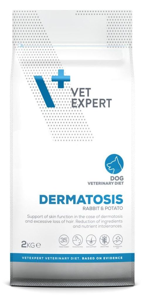 Cibo secco VETEXPERT Dermatosis Coniglio 2 Kg Immagine del prodotto 