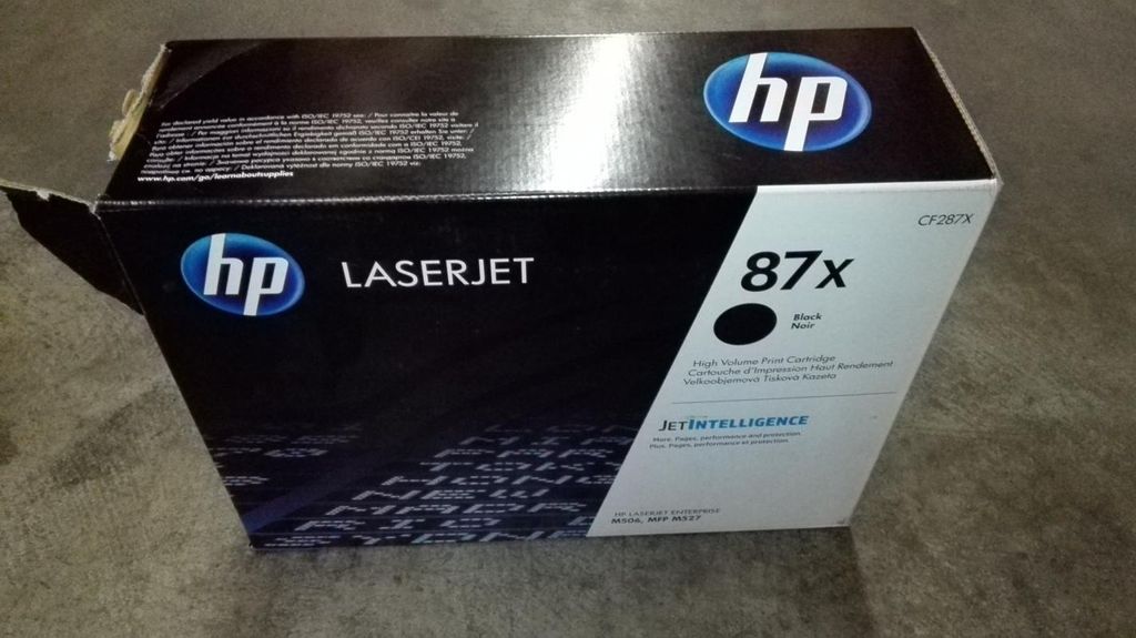 HP Original 87X Schwarz LaserJet Tonerkartusche mit hoher Produktbild 