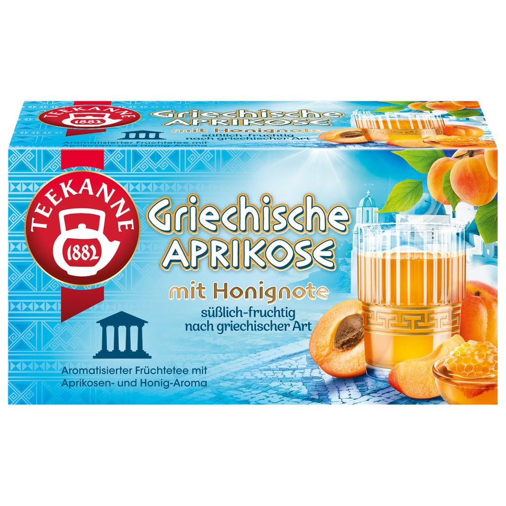 TEEKANNE 077992 TEEKANNE Griechische Aprikose Tee 20 Immagine del prodotto 