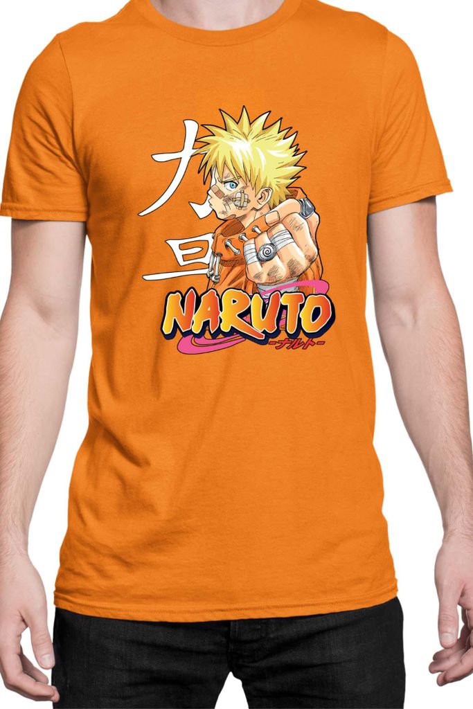 Herren T-Shirt Naruto Naruto 06, Man 3XL / Orange