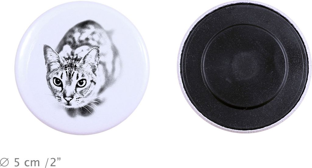 Ocicat - Sammlung von einzigartigen Magneten, eigenes Foto, Marke Art-Dog