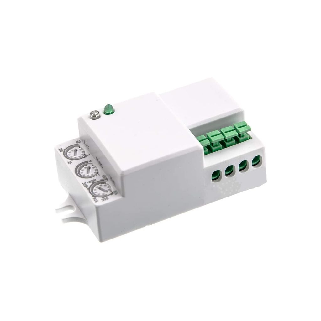 Bewegungsmelder 360° Erfassung Hochfrequenz Mini Radar, 12-24V 5A, Bewegungssensor Unterputz, LED geeignet, Bewegungsmelder Innen Einbau, Motion S...