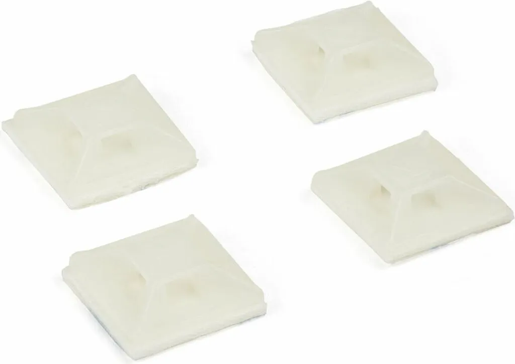 Gestion de câbles de bureau Startech CBMCTM1 - Supports blancs adhésifs - 2