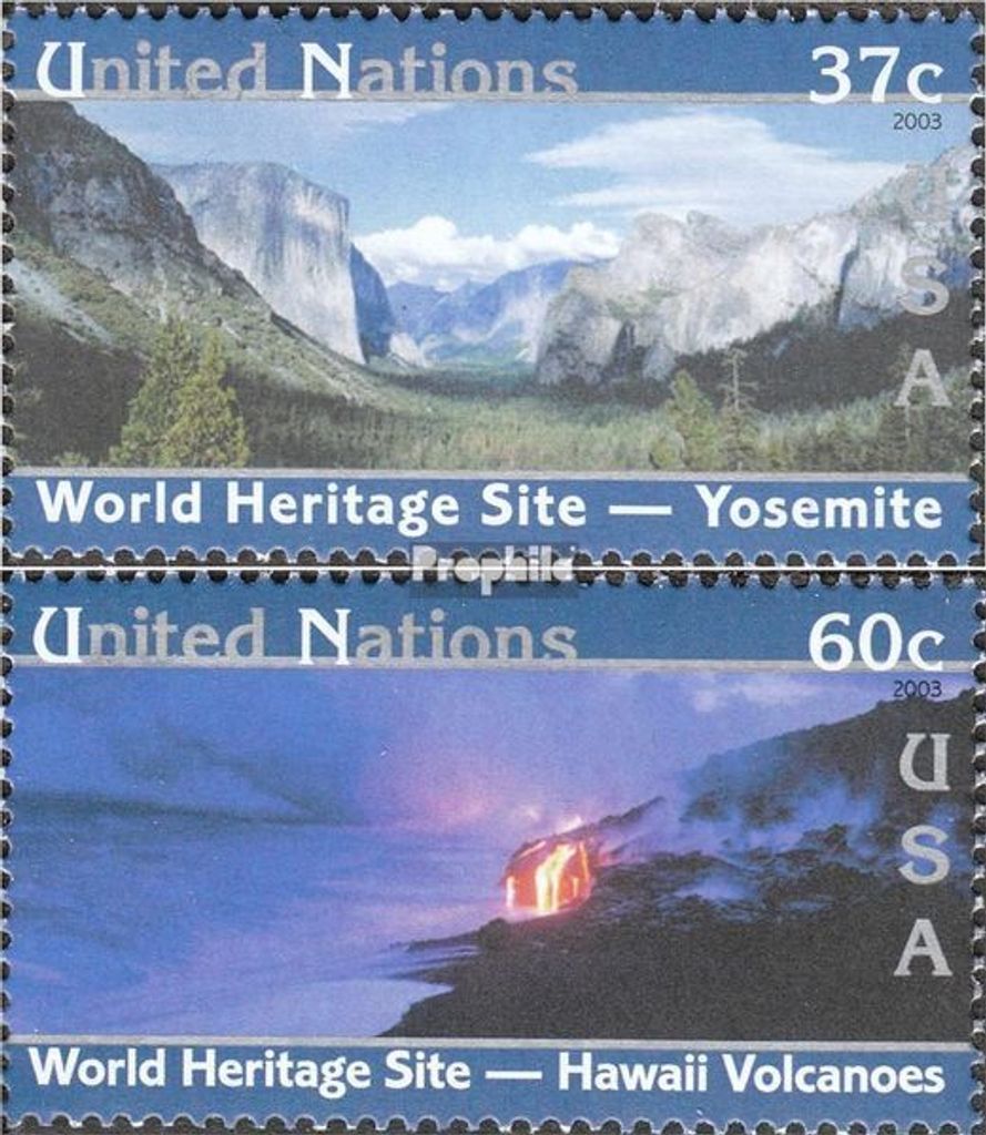 Briefmarken UNO - New York 2003 Mi 932-933 (kompl.Ausg.) FDC Vereinigte Staaten von Amerika