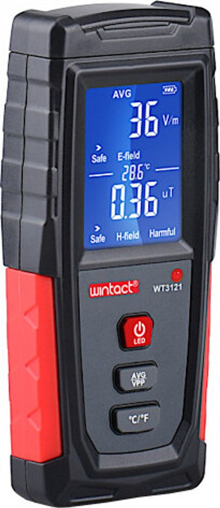 Měřič elektromagnetického pole do 100 μT WINTACT WT3121 Obrázek produktu 