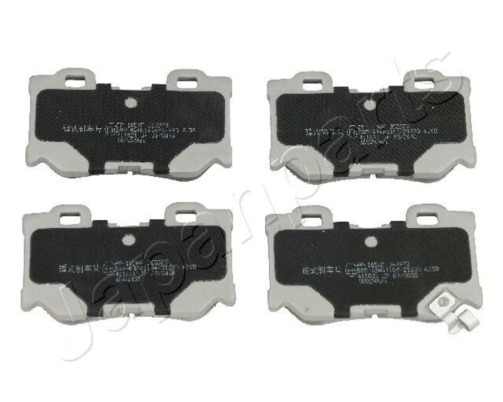 JAPANPARTS Bremsbeläge Satz Hinten Bremsklötze für NISSAN 370 Z (Z34) PP-105AF