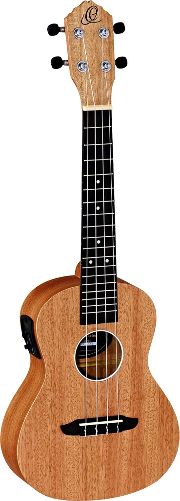 Ukulélé Concert Électro-Acoustique Ortega RFU11SE en Bois de Sapele Nat