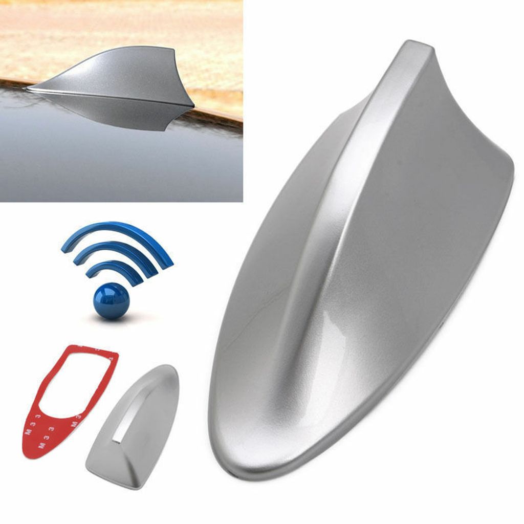 Braun Psler Auto Universal Wasserdicht Haifischflosse Antennenabdeckung AM & FM Radio Dachantennen 