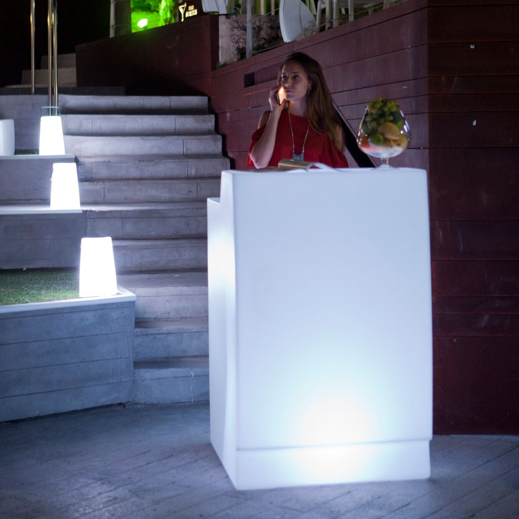 Sicilia 75 Outdoor Bartheke mit Beleuchtung - 100% in Spanien hergestellt!