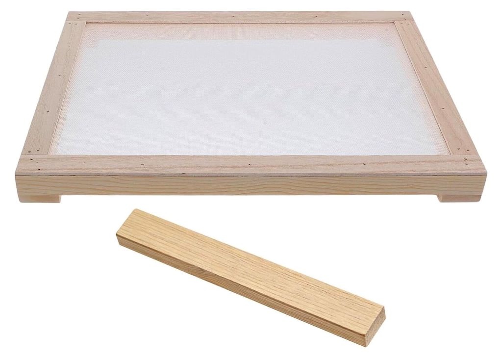 Stapelsystem aus massivem Holz mit netzartigem Kräutertrockengestell für hängende, atmungsaktive Pflanzen- und Nudeltrocknung in Küche und Garten