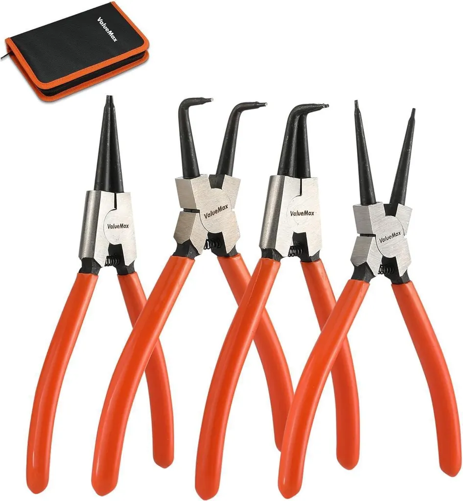 Kit pinces à circlips pour entretien mécanique automobile et industrie