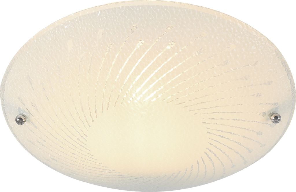 Deckenleuchte SNOW 10457 Ø25CM Metall + Glas Produktbild 