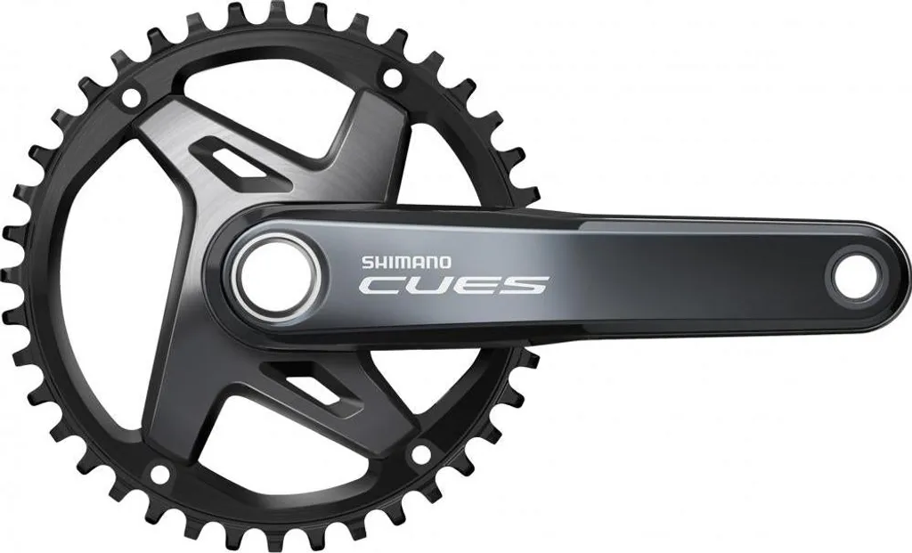 Pédalier mono plateau Shimano CUES FC-U8000 40 dents pour vélo de trekking