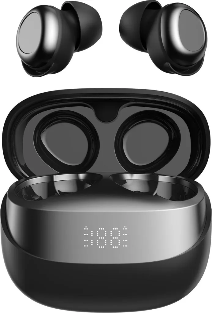 Celly Flip3 Black - Auricolari Bluetooth In-Ear Design Minimal