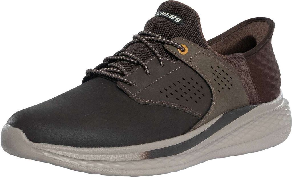 Skechers Slip-Ins Slade Macklin Relaxed Sneakers, Braun 43 Produktbild 