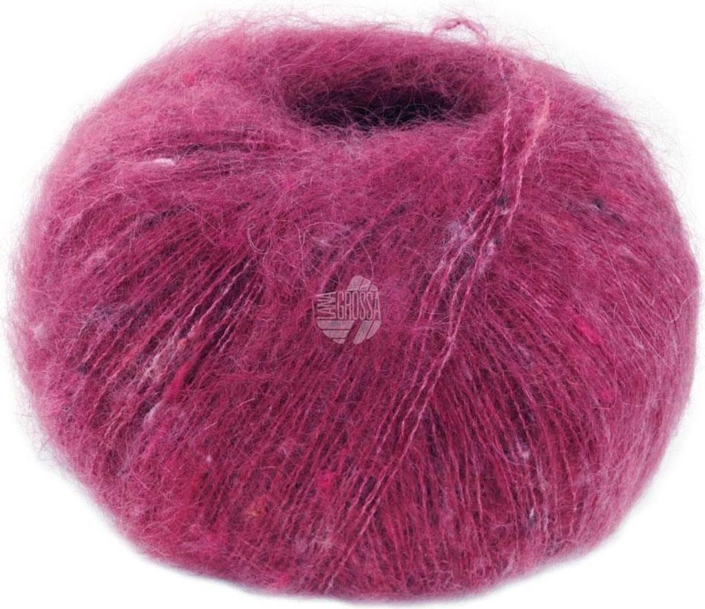Lana Grossa - Natural Superkid Tweed 0628 fuchsia Produktbild 