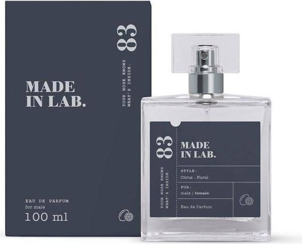 83 Homme eau de parfum spray 100ml Image du produit 