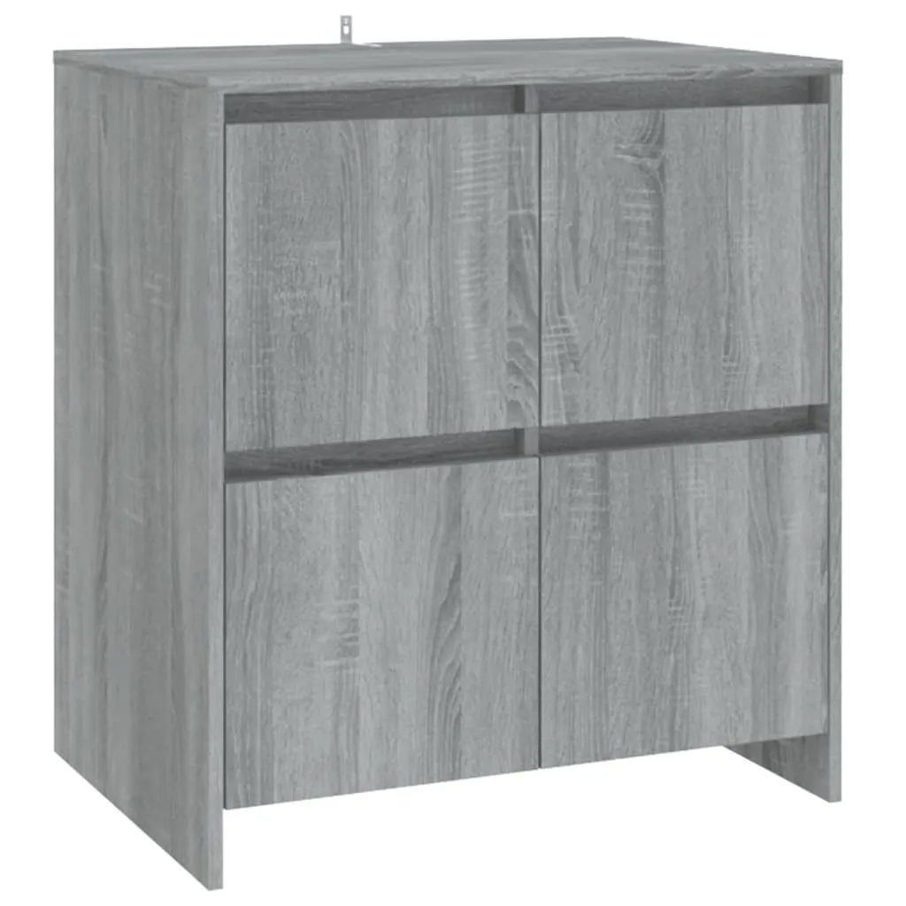 Credenza SYFAX™ Grigio Sonoma 70x41x75 cm - Mobile Multiuso Economico