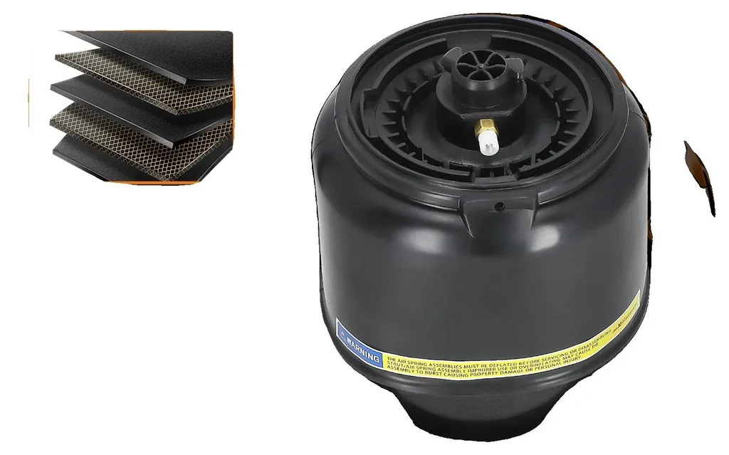 Réparation suspension F07 GT, soufflet pneumatique 800kg caoutchouc