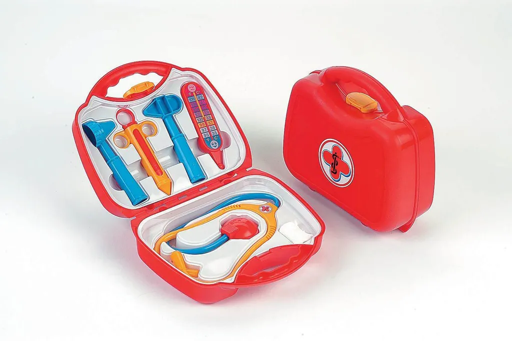 Mallette de docteur anti-stress avec grands jouets incassables