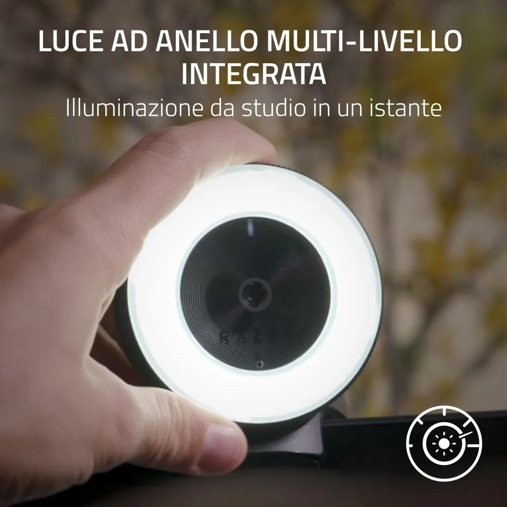 Razer Kiyo Webcam avec Ring Light Réglable pour Vidéoconférence et Jeu - 17