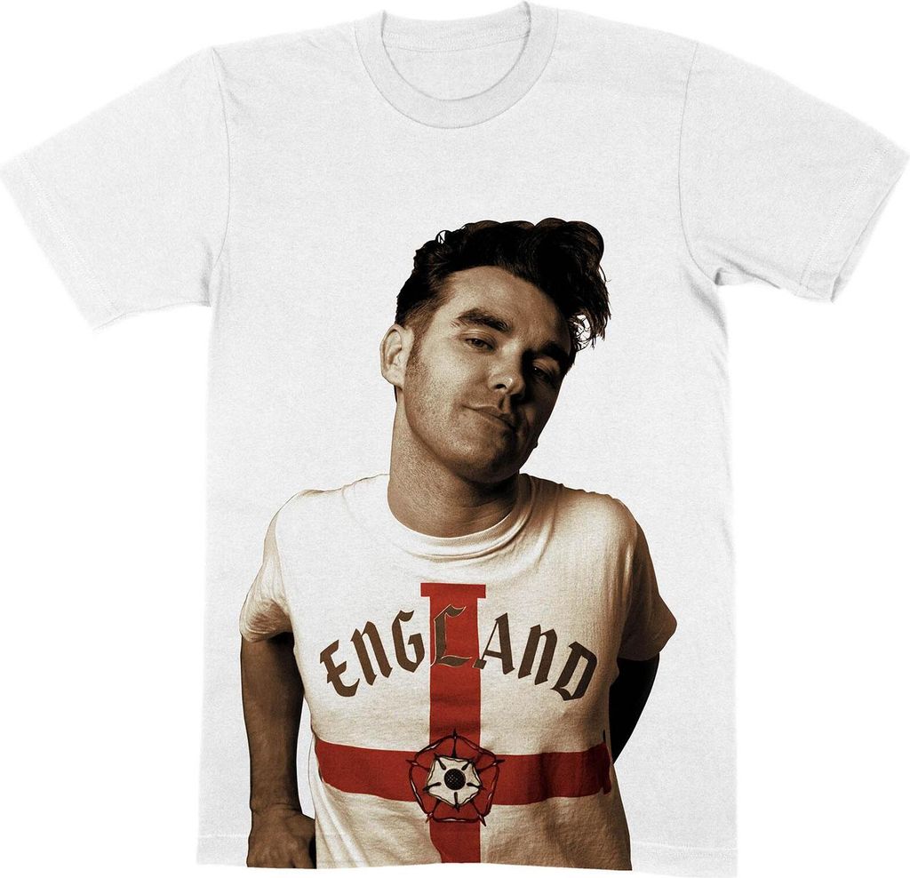 Morrissey - "Glamorous Glue" T-Shirt für Herren/Damen Uni RO7893 (XL) (Weiß)