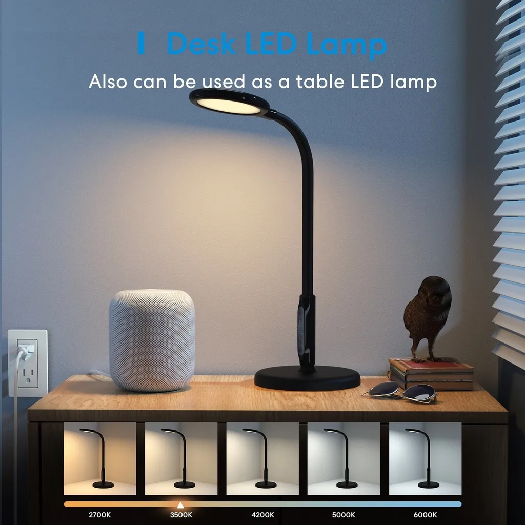 Lampadaire Meross MSL610HK-EU pour salon et bureau avec mode lecture