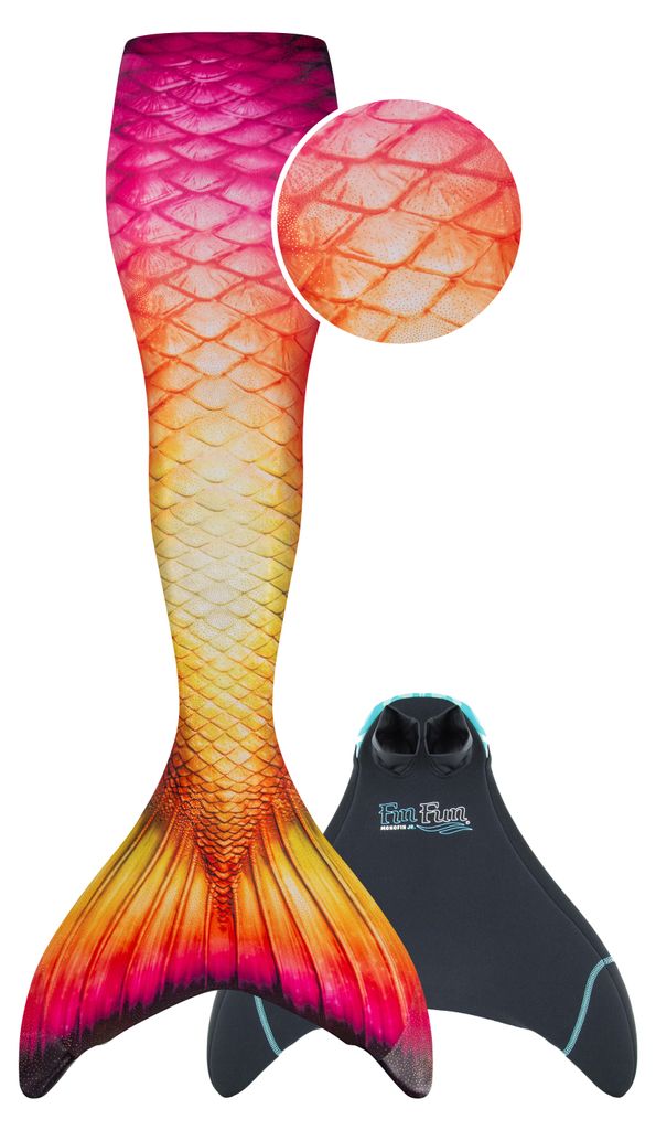 Fin Fun Hawaiian Sun, Adult S (40-42)