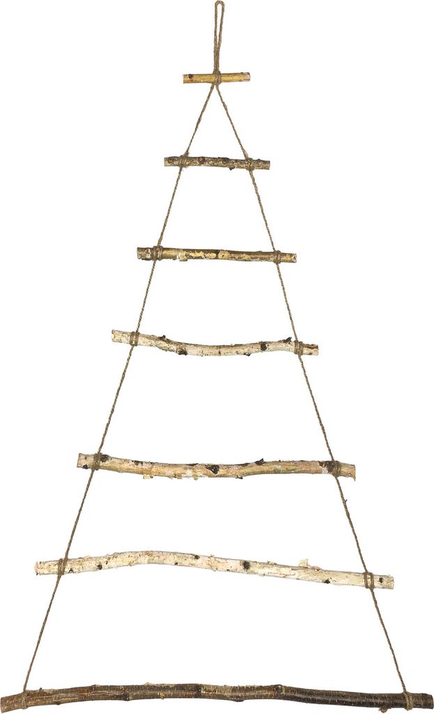 Oblique Unique Holz Baum Weihnachtsbaum Tannenbaum Wanddeko Produktbild 