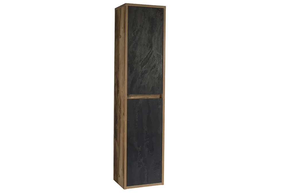 Armoire de Salle de Bain Haute 2 Portes : Gagnez de la Place Facilement