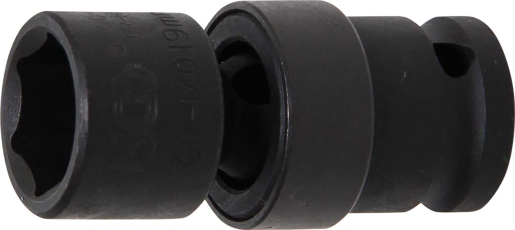 BGS 5200-19 Kraft-Kugelgelenk-Einsatz, Antrieb Inn envierkant 12,5 mm (1/2"), SW 19 mm