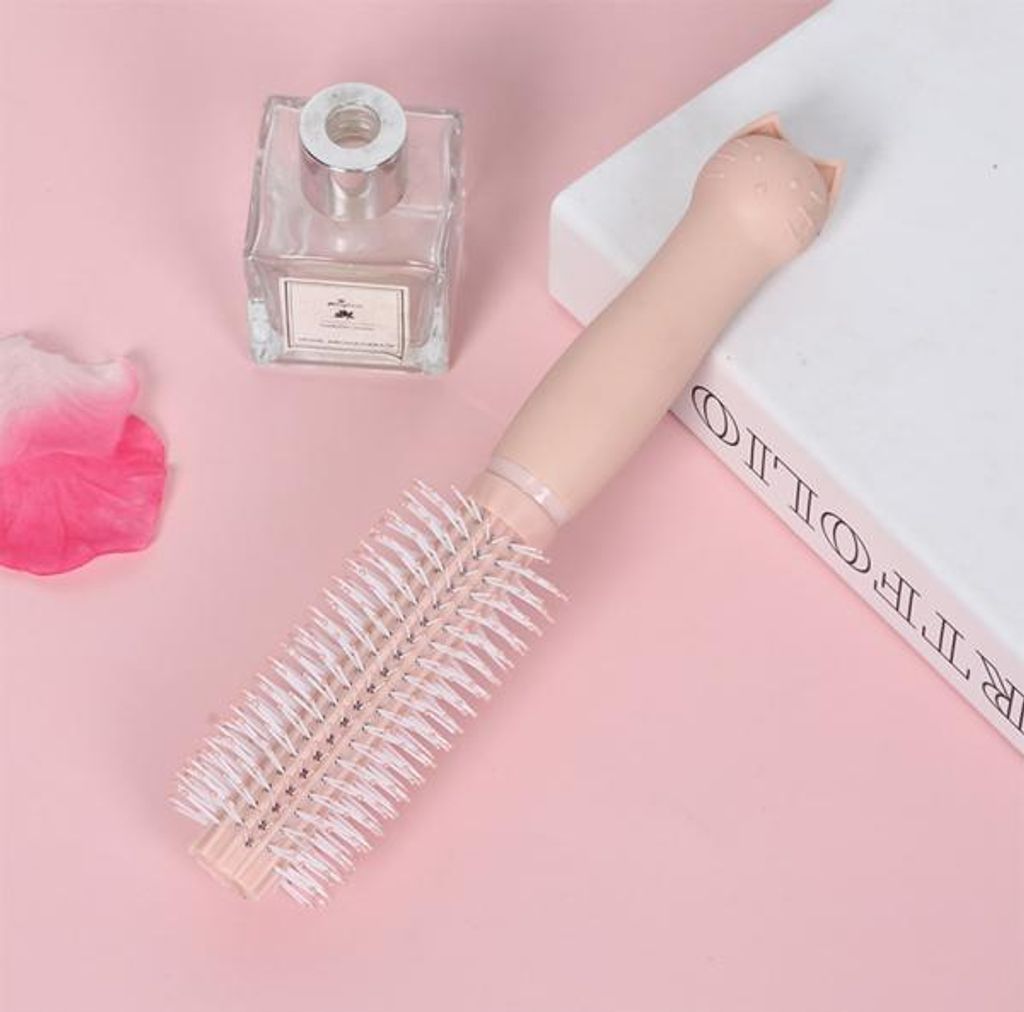 360Home Haarbürste Bürstenkamm Ionische Haarpflege Rosa Lockenkamm