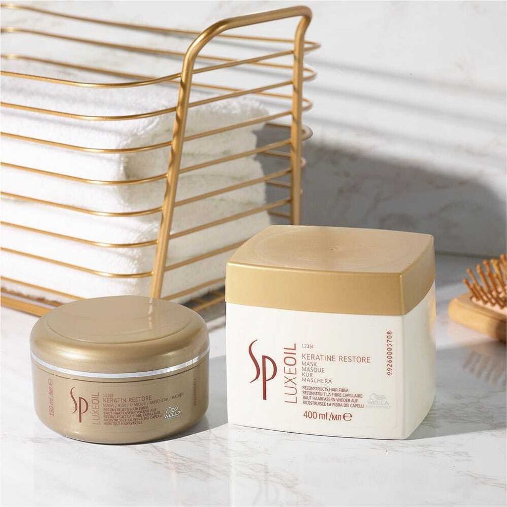 Wella SP Luxe Oil Keratin Restore Mask 400 ml Produktbild 6
