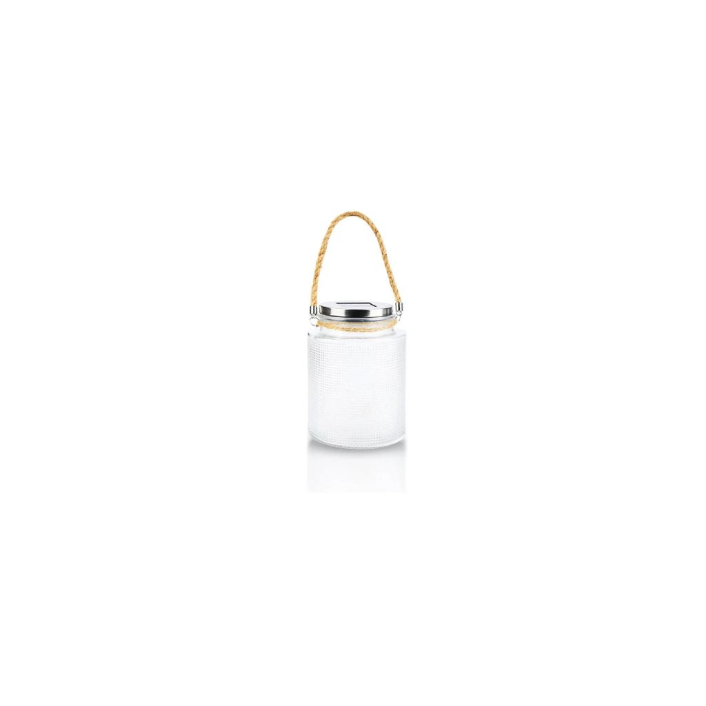 LIVARNO home LED Solar Glas, warmweiß (transparent) - gut