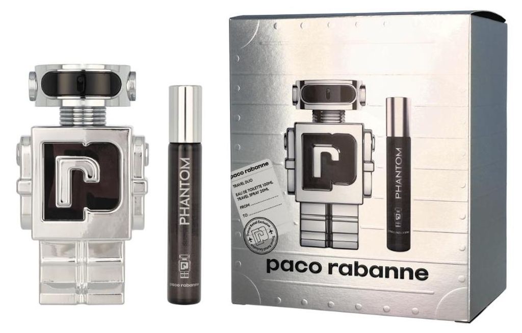 Paco Rabanne Phantom Edt Spray 100ml Set Produktbild 