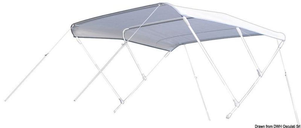 TESSILMARE Shade Master Bimini 140/160 cm Osculati 46.902.02