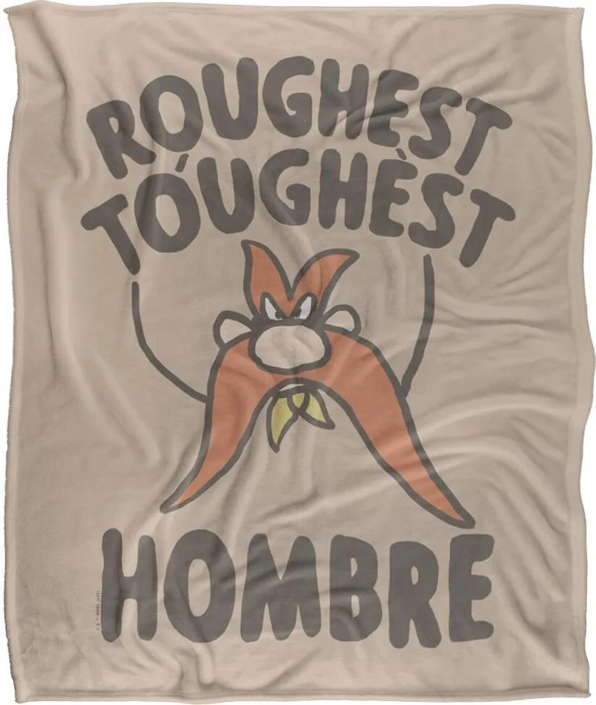 Couverture Looney Tunes Roughest Toughest Hombre TV18955 - Plaid Coloré