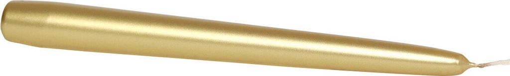 Spitzkerzen "Edelglanz" Gold 240/24 mm, 12 Stück Steinhart Kerzen in RAL-Kerzen Güte Qualität