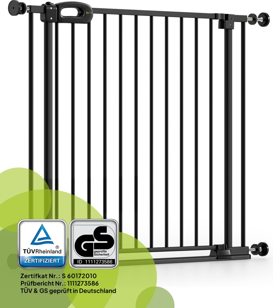 Barrière bébé extra plate sans seuil – Sans perçage – Merle Image du produit 