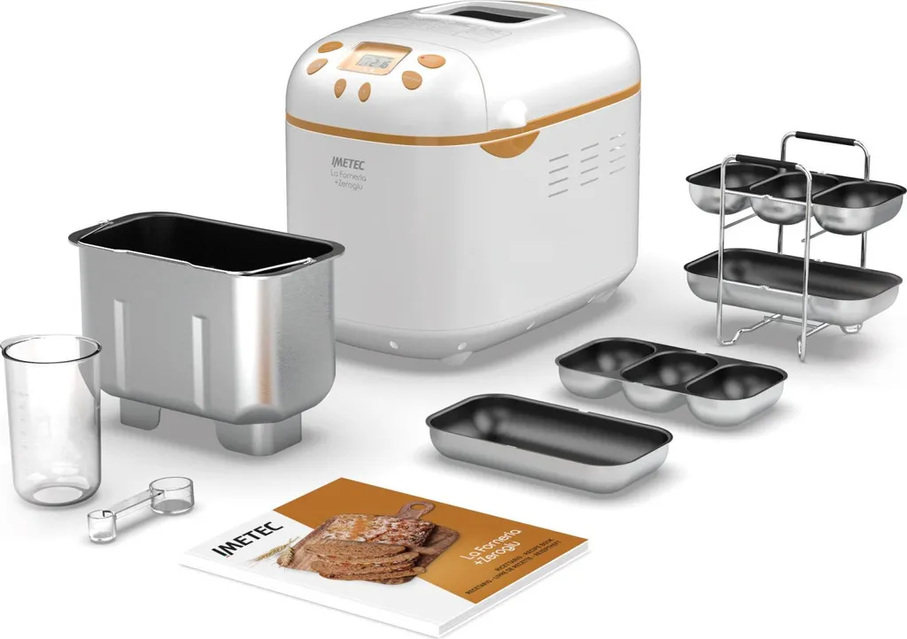 Machine à pain automatique Imetec 920 W pour réaliser vos pains dorés