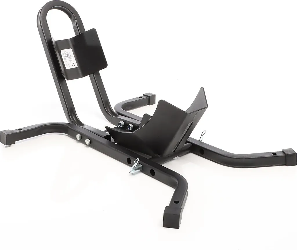 Béquille Support de Moto pour Roue Avant en Acier avec Basculeur Pro