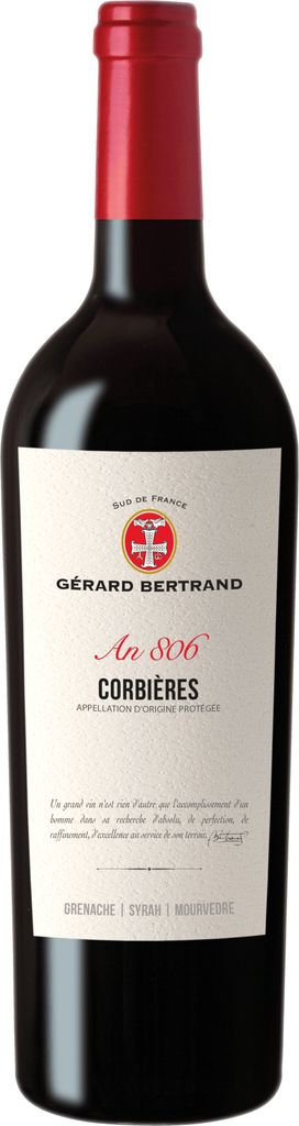 Gérard Bertrand CORBIÈRES An806 AOP 2022 14,5% Vol. 0,75l Produktbild 