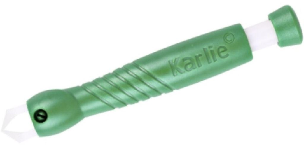 Pinze per zecche in plastica verde KAR 1pc Immagine del prodotto 