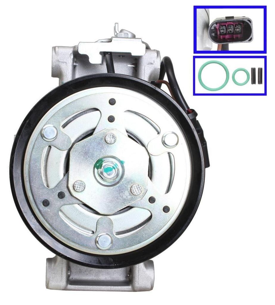 WALKER WCP00505 Klimaanlage Klimakompressor PAG 46 YF R1234yf für VW Touareg (CR7) für AUDI A4 B9 Avant (8W5, 8WD) A6 Avant (4A5, C8) A5 Sportbac...