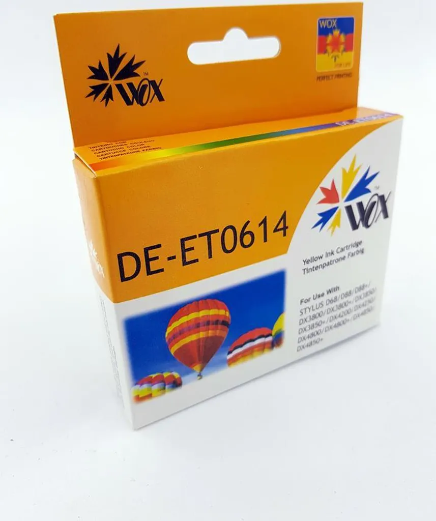 Cartuccia Epson T0614 Giallo C13T06144010 - Inchiostro DuraBrite Ultra