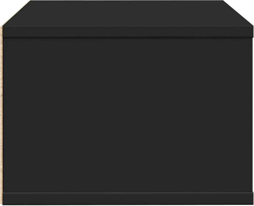 vidaXL Support d'impression noir 40x32x22,5 cm en bois composite robuste