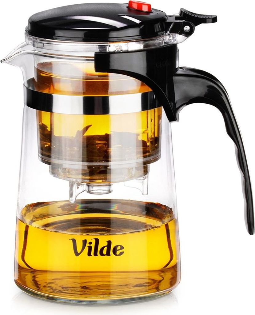 Vilde | Čajová kanvica s vloženým sitkom - Vyrobená zo skla Obrázok produktu 