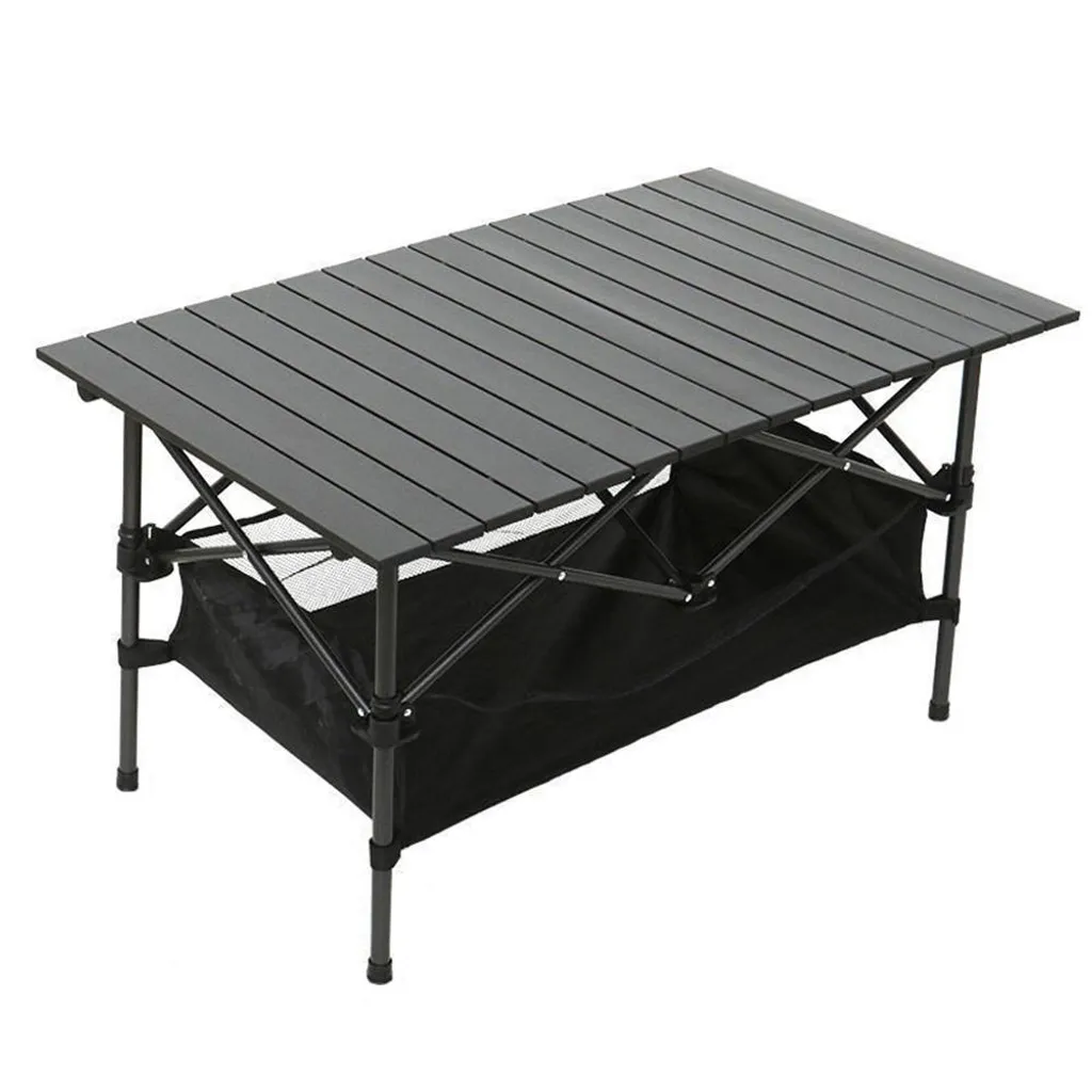 Table de camping stable et portable : finis les repas encombrants au sol - 3